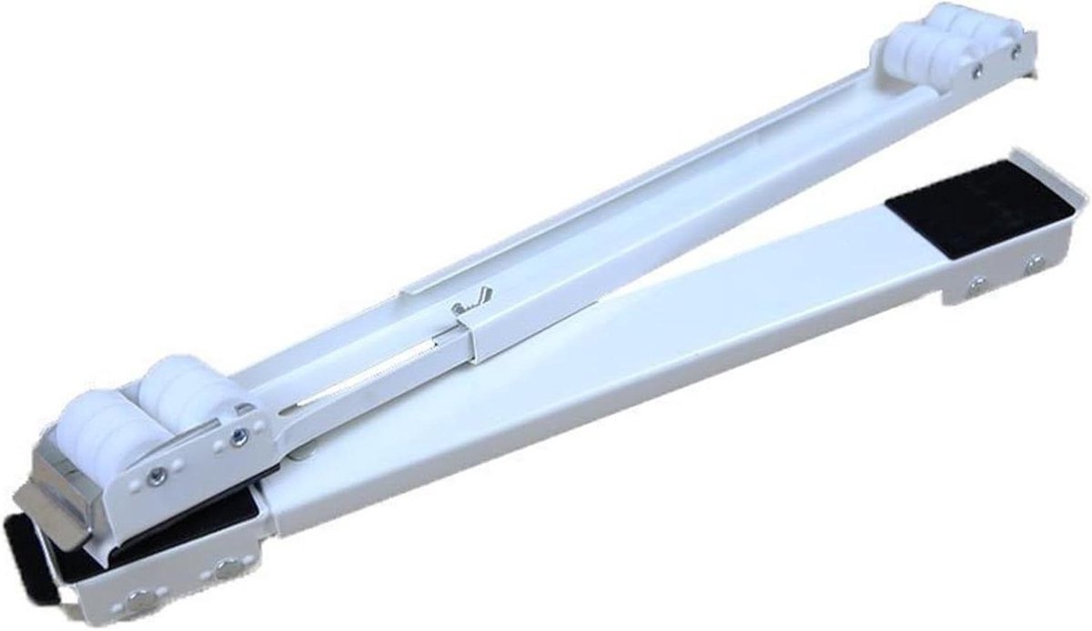 Wasmachinestandaard - Onderstel Droger - Apparaten Verplaatsen - 24 Wielen - 46-71 cm - Wit