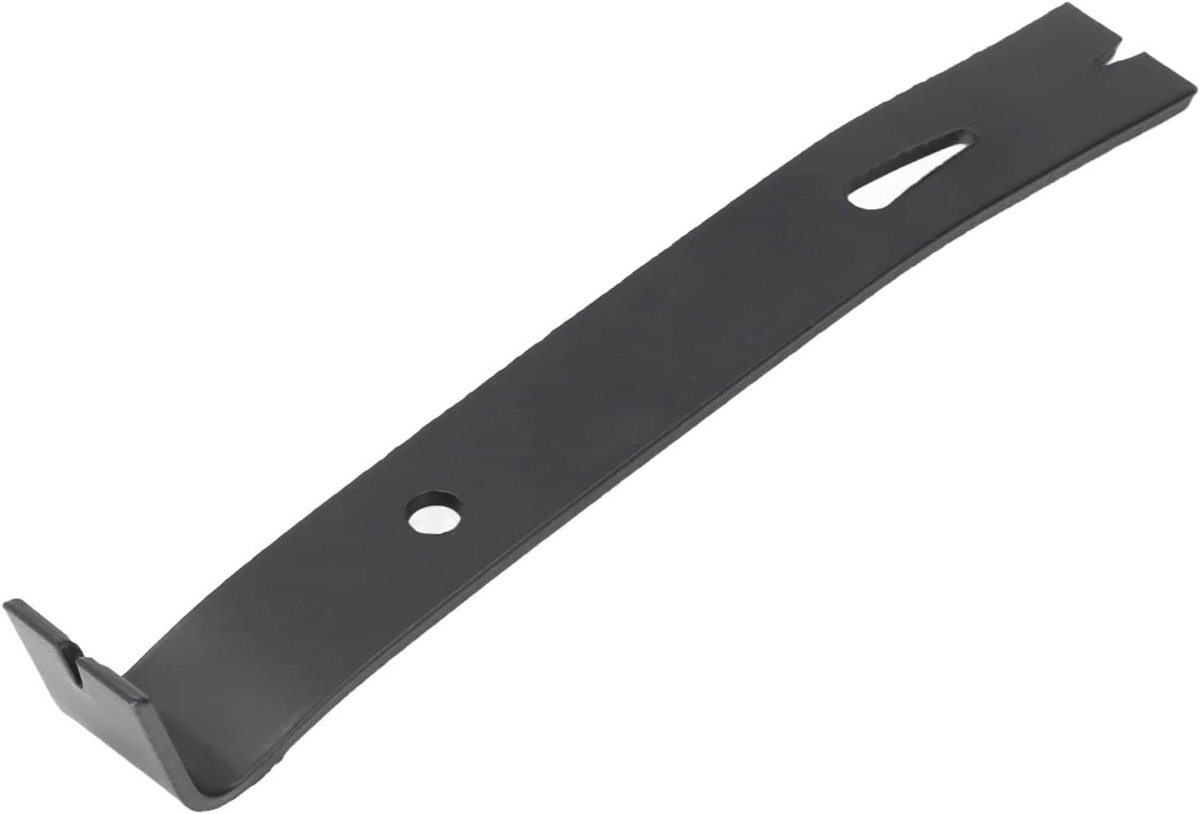 Koevoet Sloopstang - Nageltrekker Handgereedschap - Houtbewerking Huisreparatie - Plattere Bredere Klauw - 20 cm Pakket - Zwart