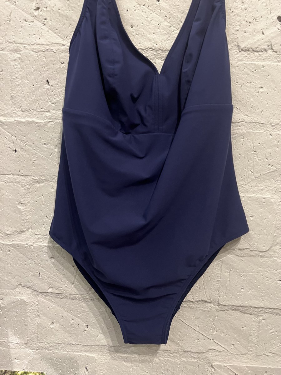 PrimaDonna Swim Aswan Plunge Badpak zonder Beugel 4012437 Water Blue - maat EU 85E / FR Blauw