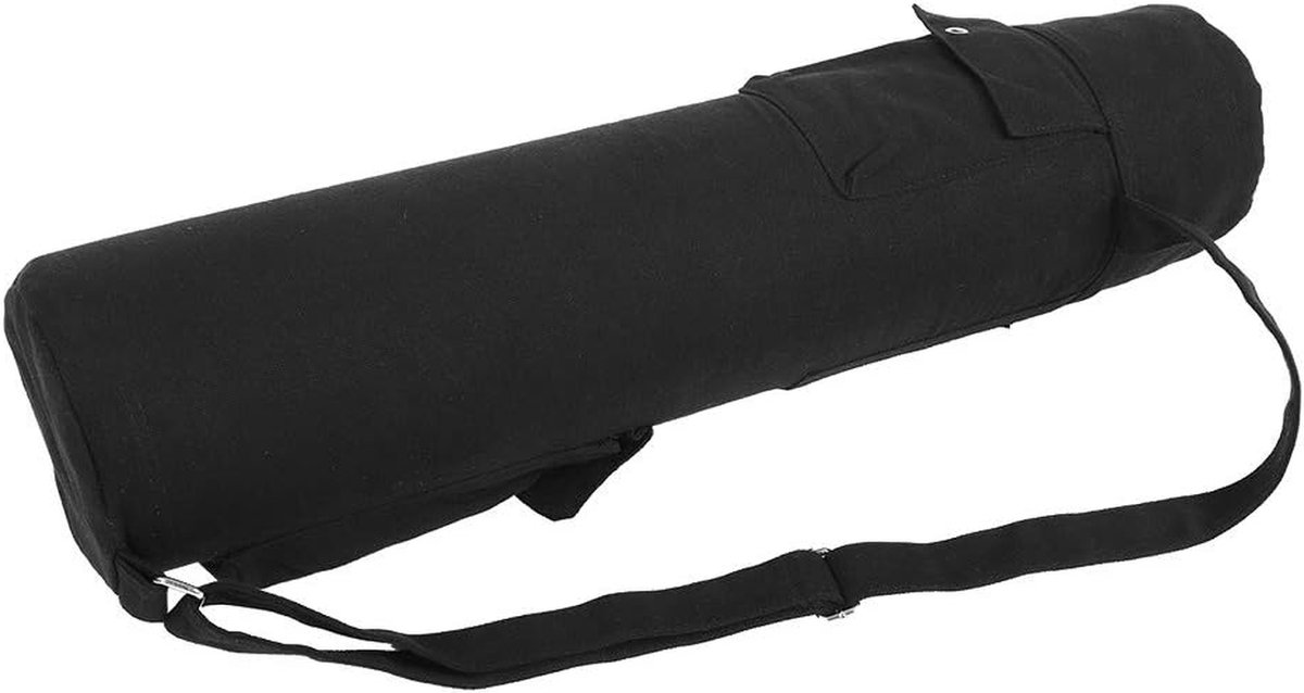 Opbergtas Yogamat - Draagtas Mat - Sporten Buiten - Verstelbare Riem - 67 x 155 cm - Zwart