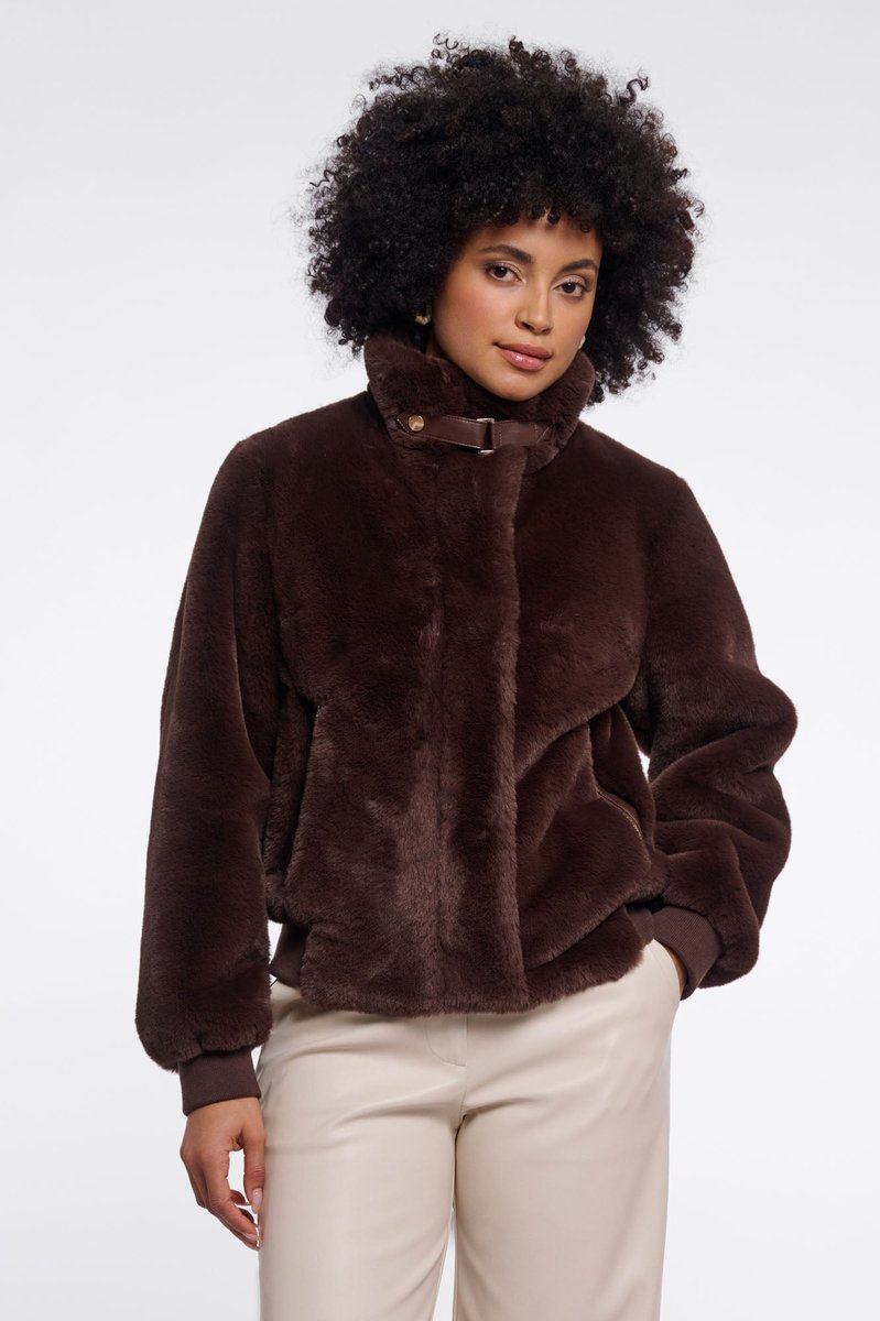 Rino & Pelle Jackets - Ambra jacket - Coffee roast