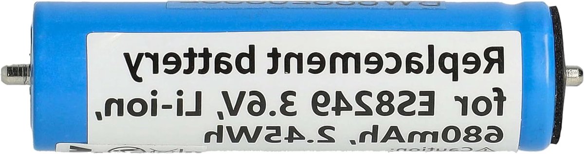 Vervangende Batterij - Accu Scheerapparaat - Opladen Scheerapparaat - Hoge Capaciteit - 680 mAh - Niet gespecificeerd