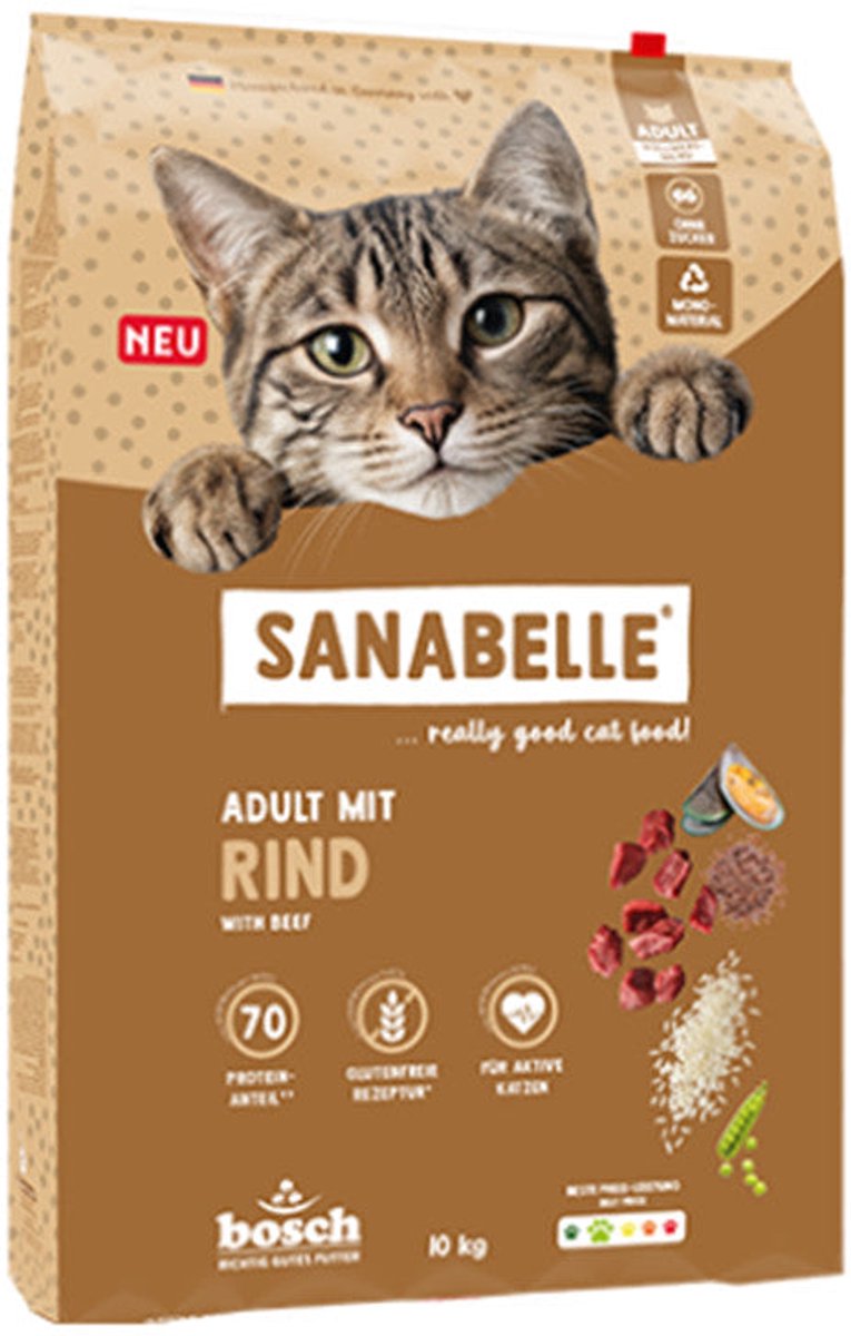 Sanabelle Classic Rind Trockenfutter | 10kg