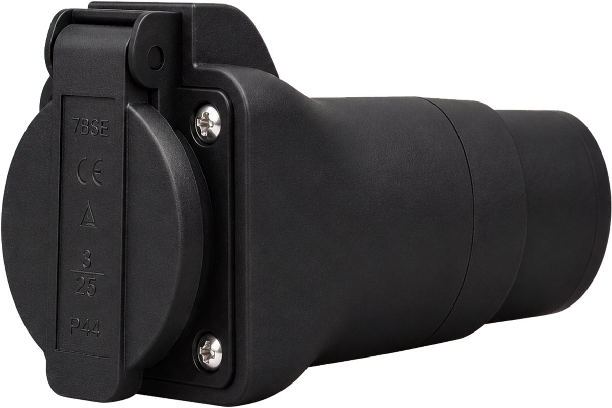 PowerBridge - Type 2 naar 16A Schuko Adapter - Van laadpaal naar stopcontact!