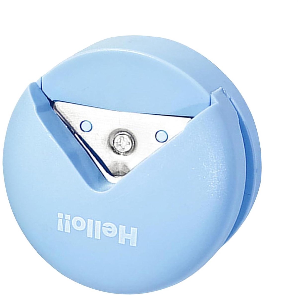 Papier Hoekpons - Ronde Hoeken - Kaarten Maken - Geïntegreerd Snijden - 4 mm Radius - Blauw