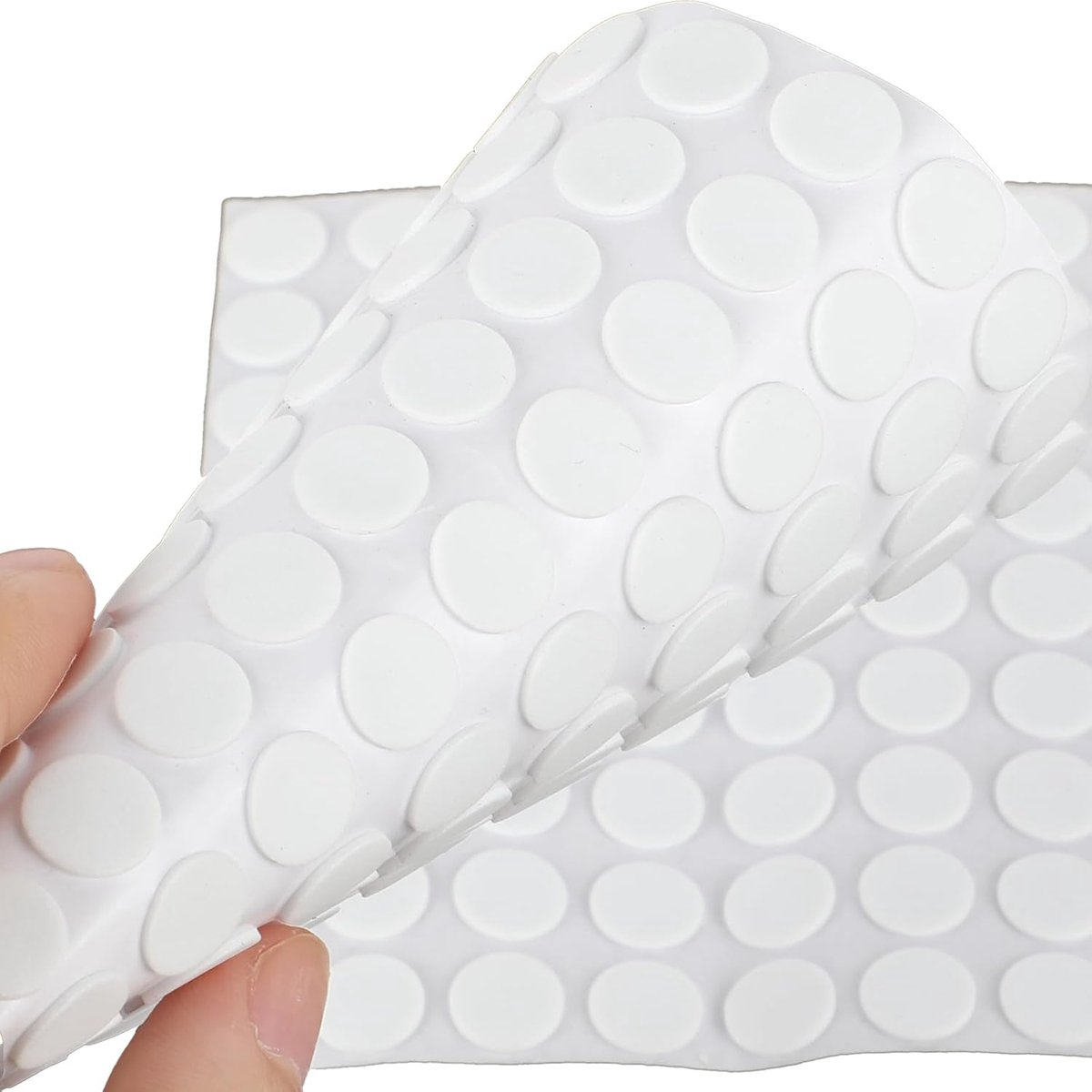 261 stuks mini-schuimrubberen viltpads, zelfklevende meubelpads, rond, 0,95 cm diameter, zelfklevende vilten pads voor kastdeuren