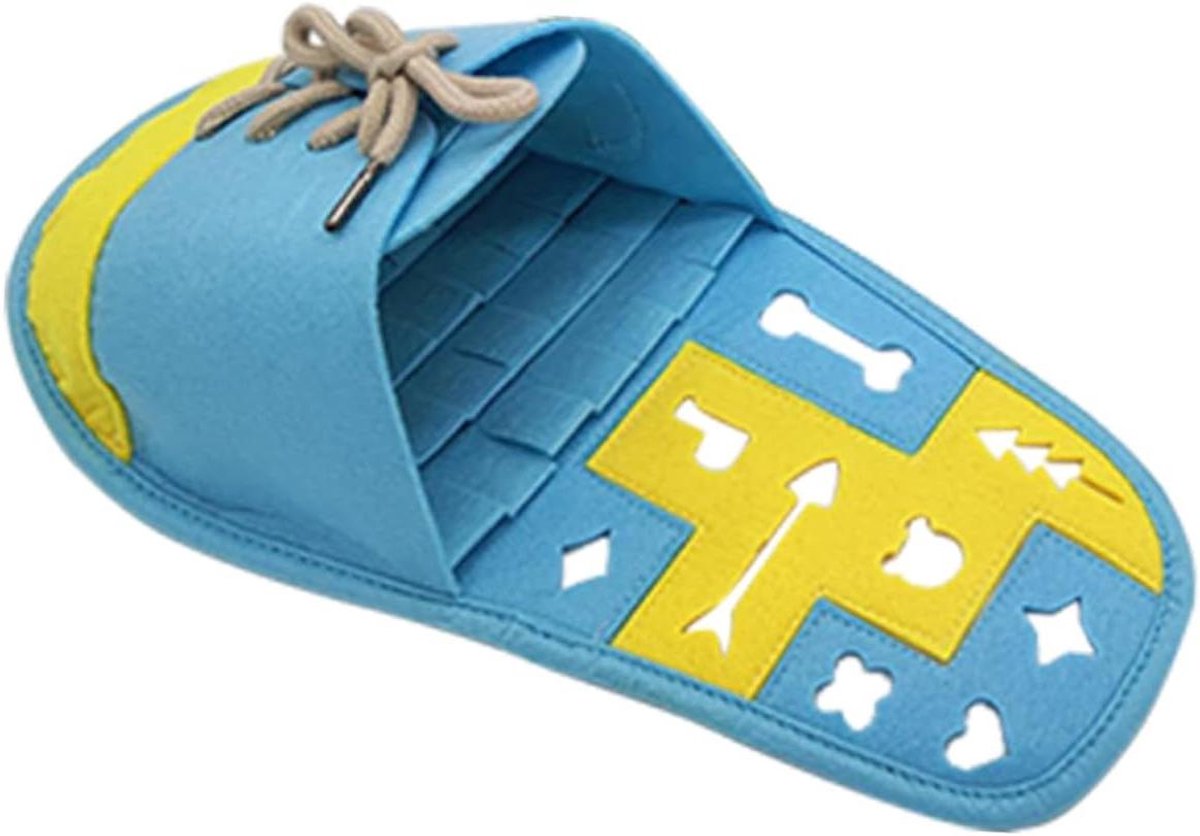 Honden Snuffelmat - Voerpuzzel Speelkleed - Hond Trainen - Vertraagt Eten - Niet gespecificeerd - Blauw