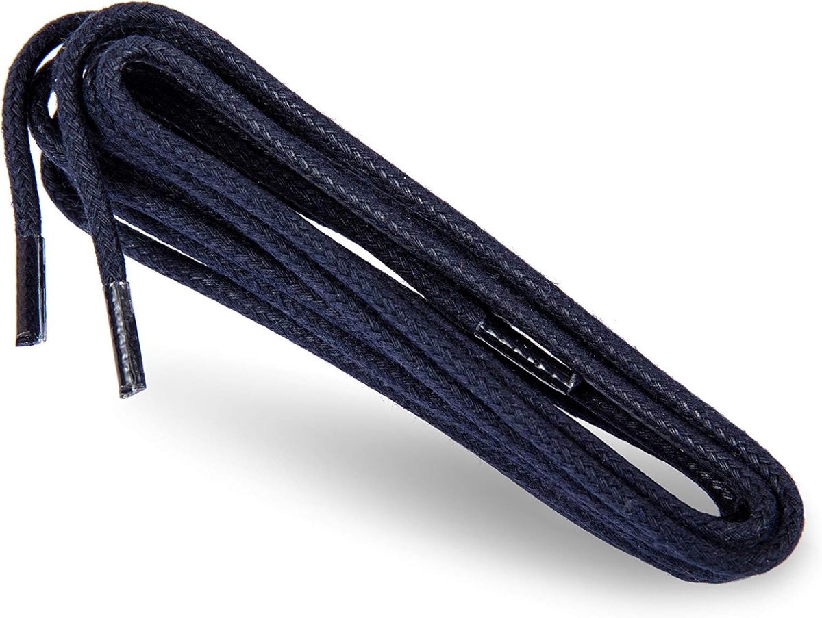 Ronde Veters, hoogwaardige duurzame 100% katoenen veters voor casual schoenen, gemaakt in Europa, 1 paar, vele kleuren en lengtes
