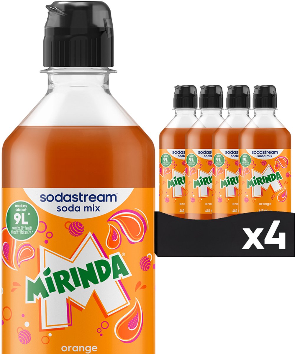 SodaStream miranda siroop - 4 pack