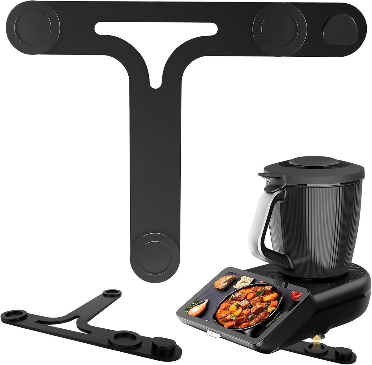 Sliding Board Accessoire voor Thermomix TM7 - Antislip Bescherming en Gemakkelijk Verschuiven op Alle Oppervlakken, Ideaal voor Keuken en Kookgemak