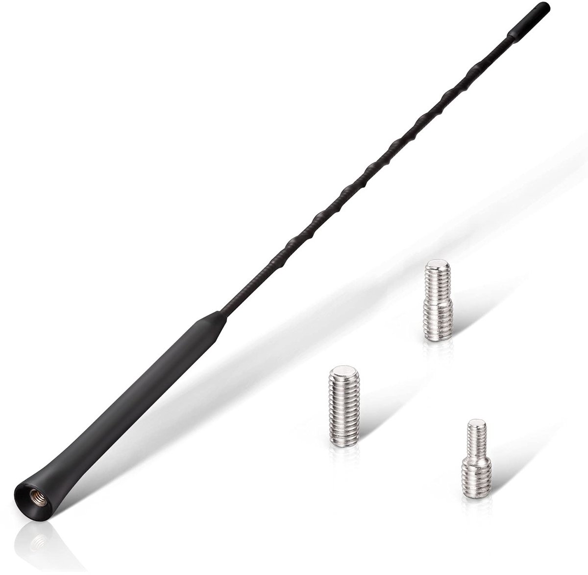 FM DAB Autoradio-Antenne - 40cm Dakantenne Met Sterke FM/DAB-Ontvangstfunctie - Vervangende Antenne Staaf