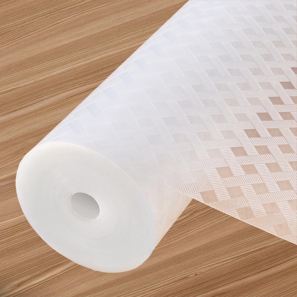 SnelShoppen - Transparante Keukenlademat 45 x 500 cm, Niet-Klevende Waterdichte Onderlaag, EVA-Kastpapier voor Keukenkasten en Planken