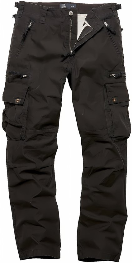 Vintage Industries Cargohose Rico Pants Black-XL