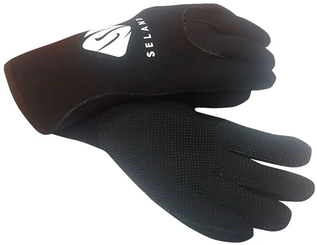 Seland Neoprene 3 Mm Handschoenen Zwart M Man