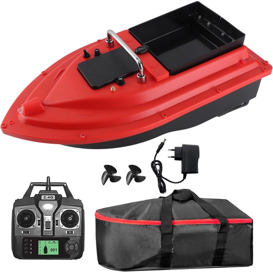 RC Voerboot - 12000mAh Accu - GPS Navigatie met 16 Waypoints - Automatische Terugkeer - Voor Karpervissen — afbeelding 3