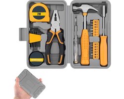 Thijox - Gereedschapskoffer 24 Stuks - Draagbare Gereedschapsset van Koolstofstaal - 57 x 24,5 x 27,5 cm - Ideaal voor Huis, Auto en Fiets - Doe-Het-Z
