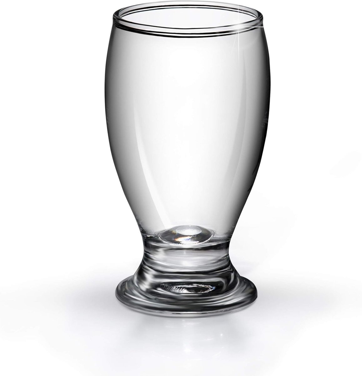 SnelShoppen - Set van 6 Misam Drinkglazen 240 ml - Water- en Sapglazen - Vaatwasserbestendig - Duidelijk Glas - Perfect voor Feesten, Keuken en Tuin