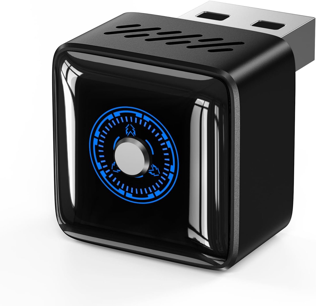 SnelShoppen - 2-in-1 Draadloze CarPlay & Android Auto Adapter - Mini Dongle met Geheugen voor 2 Apparaten - Eenvoudig Overschakelen met Één Druk - Sne