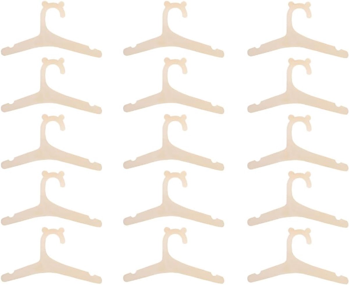 15 Houten Kinderkledinghangers - Antislip & Babyhangers Unisex