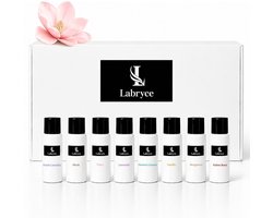 Labryce Wasparfum Proefpakket - 8 Geuren - 8 x 20 ml - Geurbooster voor Wasgoed - Made in Italy