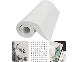Rijstpapier voor kalligrafie - Xuan papier 35 x 25 cm - Chinees kalligrafiepapier - Japanse inkt - Sumi-e schilderen