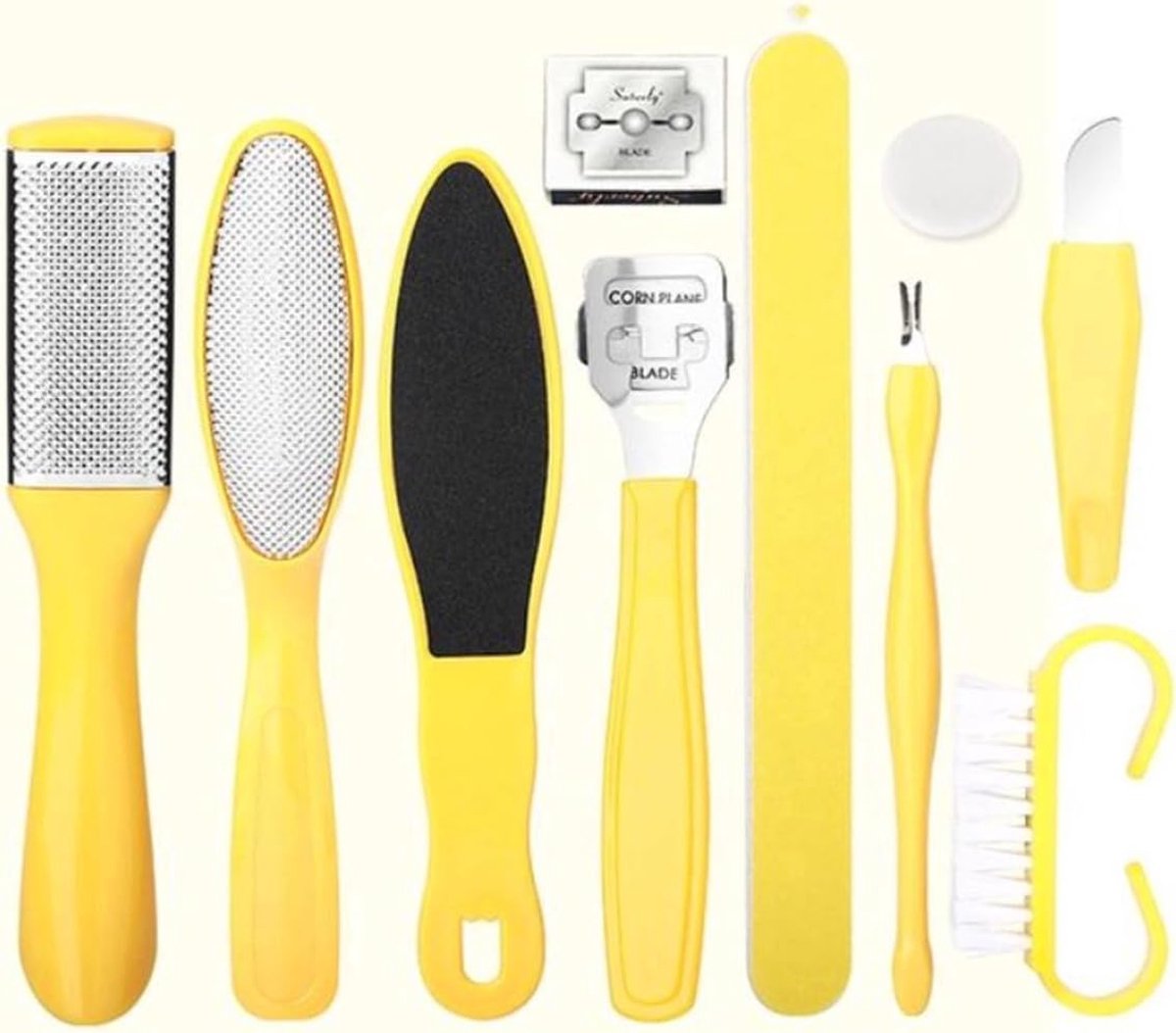 SnelShoppen - Callus Removal Set - Pedicure Set voor Schone Voeten - Callus Vijl en Verwijderaar - Effectieve Voetverzorging voor Zachte, Callusvrije