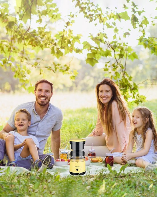 SnelShoppen - Draagbare Oplaadbare Citrus Juicer - Elektrische Pers voor Sinaasappel, Citroen, Grapefruit - USB Oplaadbaar met Schoonmaakborstel - Keu van Snelshoppen — afbeelding 4