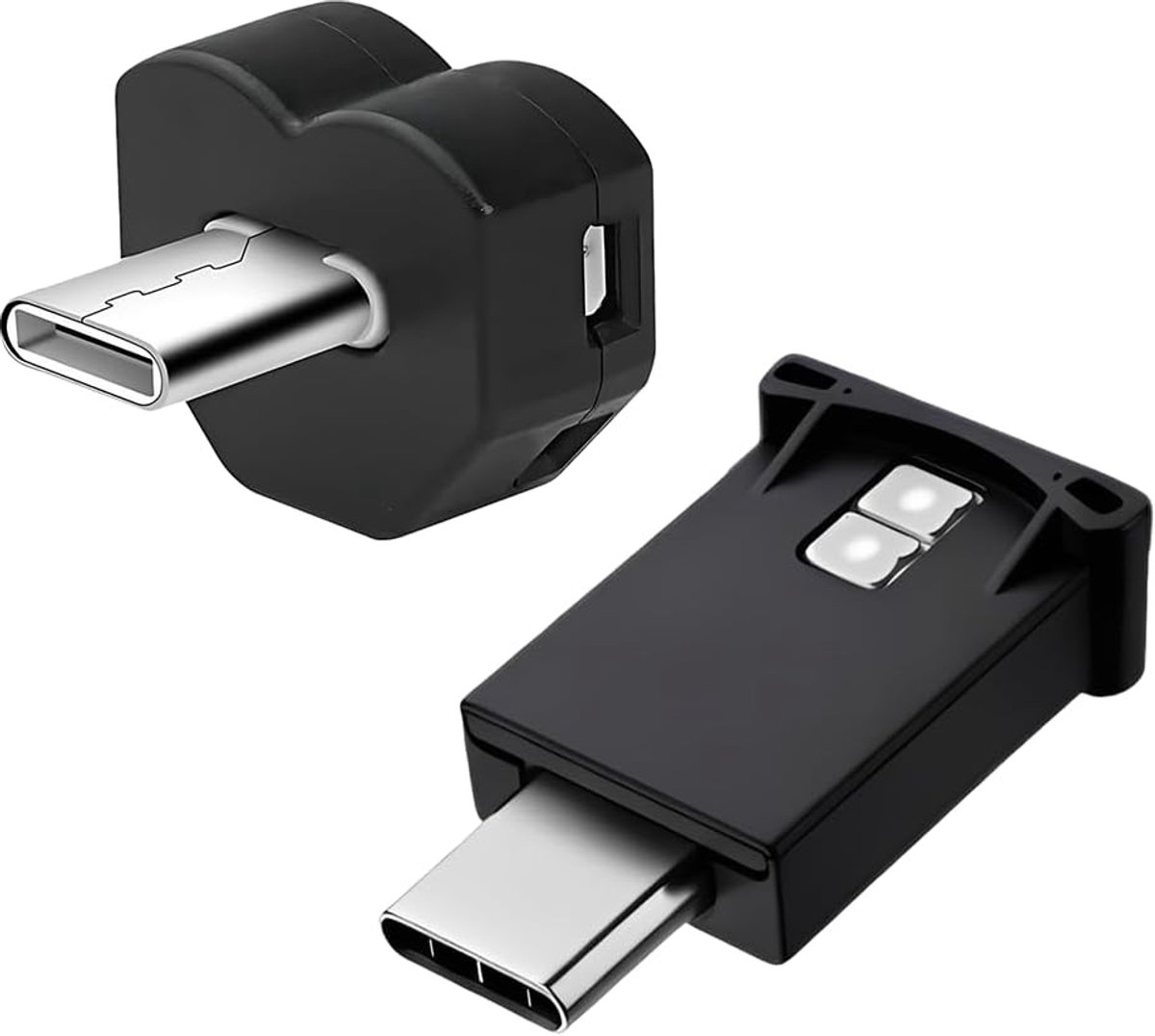 SnelShoppen - 2x LED Lampen met 8 Kleuren en Modusinstellingen - RGB USB Verlichting voor Auto Interieur, Thuisdecoratie en Computergebruik
