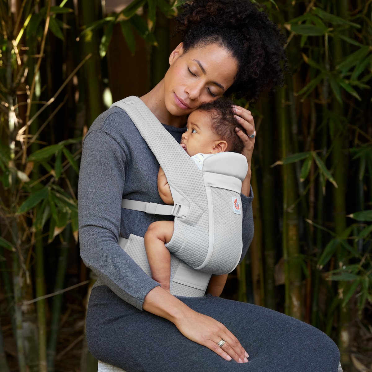 Ergobaby Omni Lite Mesh Draagzak - Pearl Grey – foto 4