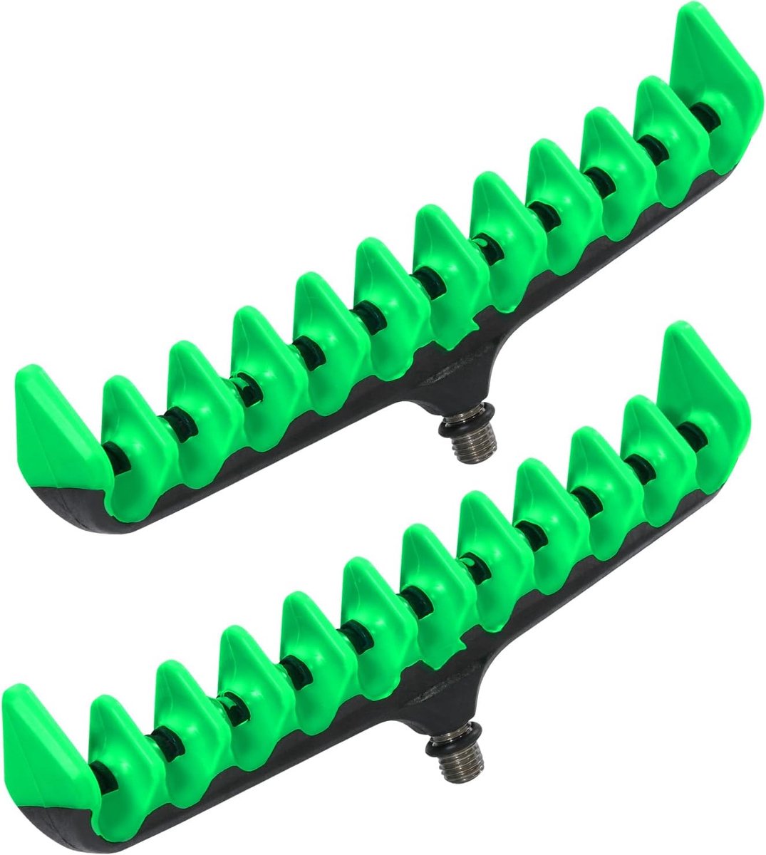 SnelShoppen - Fishing Rod Rests Heads - Rubber Ondersteuning voor Karperhengels - Geschikt voor Alle Rod Pods, Buzzbars en Bench Sticks - Flexibel, Wa