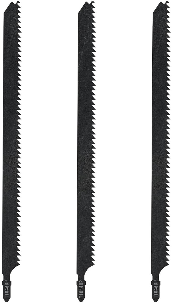 SnelShoppen - Jigsaw Blades T1044 Set - Professionele Zaagbladen voor Hout, Metaal en Staal - 250 mm Snelle Snijkanten - Universele Compatibiliteit