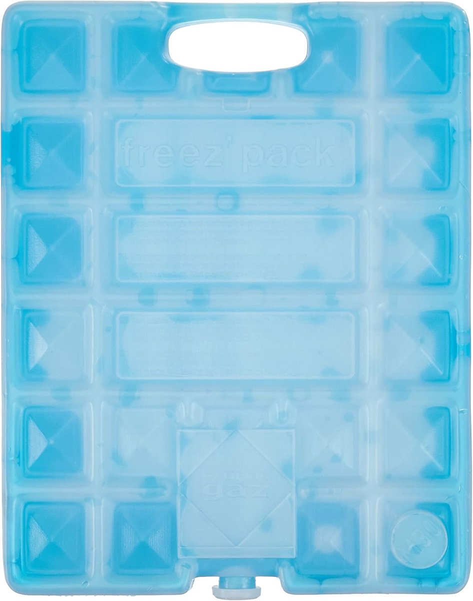 Thijox - Campingkeuken Freezpack 3 x 20 x 26 cm - Ideaal voor Camping, Tuin en Buitenactiviteiten, Compacte Gasbarbecue, Grillplaat voor Vlees, Vis, G