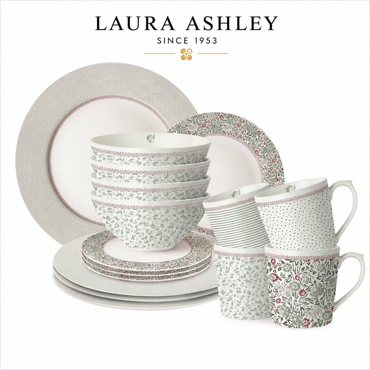Giftset 16 Delig Servies