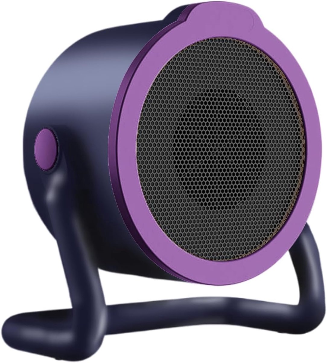 Kleine Space Heater - 500w Kleine Verwarmingsventilator Voor Kamperen | Energiezuinige Winterverwarmer Voor Reizen Bureautafel Koud Weer Buiten RV Slaapkamer Studentenkamer Thuis