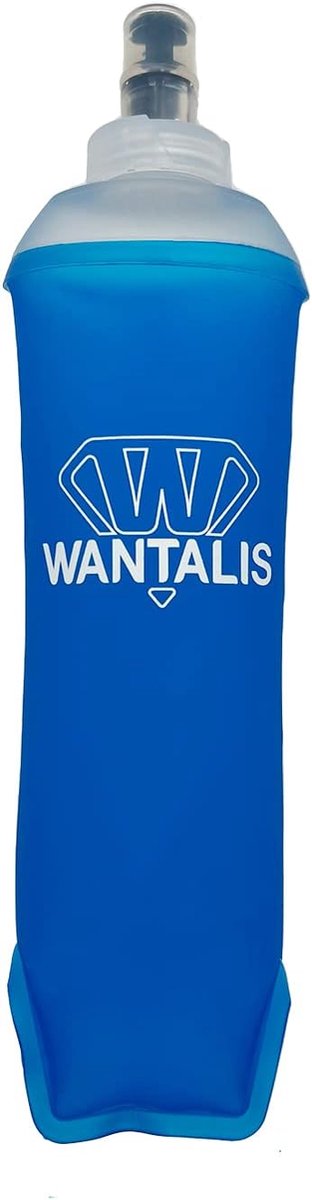 SnelShoppen - Lauf-Flachmann 500 ml Soft Drinkfles met Veiligheidsventiel, Ergonomisch Profiel, BPA-vrij, Lekvrij voor Hiking, Sport en Outdoor