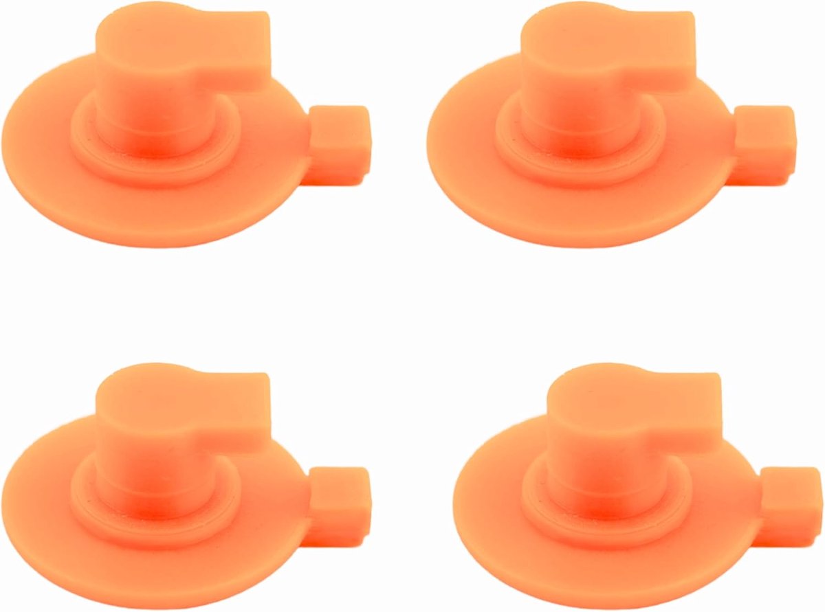 SnelShoppen - Lock Buttons voor Gardena OS 140 Nozzle, 4 Pack, Vervangend Onderdelen 8220-29/8223-20/1559-29 - Anti-Hazardless Ontwerp voor Tuin, Spri