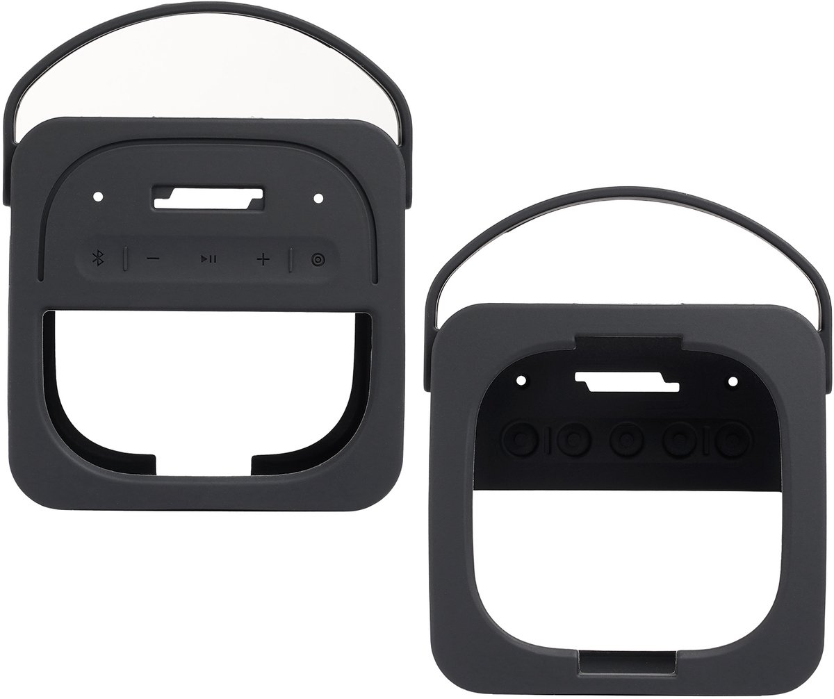 Beschermhoes geschikt voor Bose Soundlink Micro 2 bluetooth Speaker - Meerdere Kleuren - Schokbestendig - Krasbestendig - Siliconen - Hoesje - Case - Bescherming - Zwart