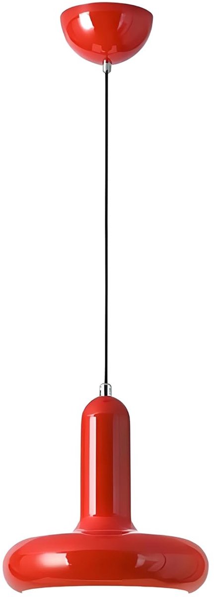 SnelShoppen - Kleurvolle Moderne Hanglamp met E26 Fitting en 150cm Verstelbare Snoer - Metaal Plafondlamp voor Slaapkamer, Keuken, Eetkamer - Minimali