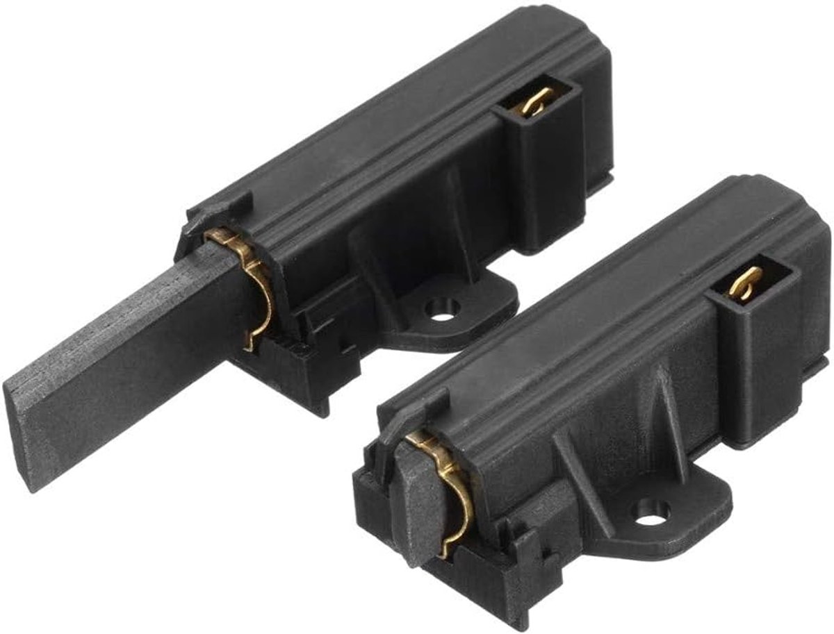 SnelShoppen - 2x Koolborstels voor Wasmachine Motoren - Hoogwaardige Reservekolen 5mm x 13mm x 36mm - Lange Levensduur - Geringe Vonkvorming - Geschik