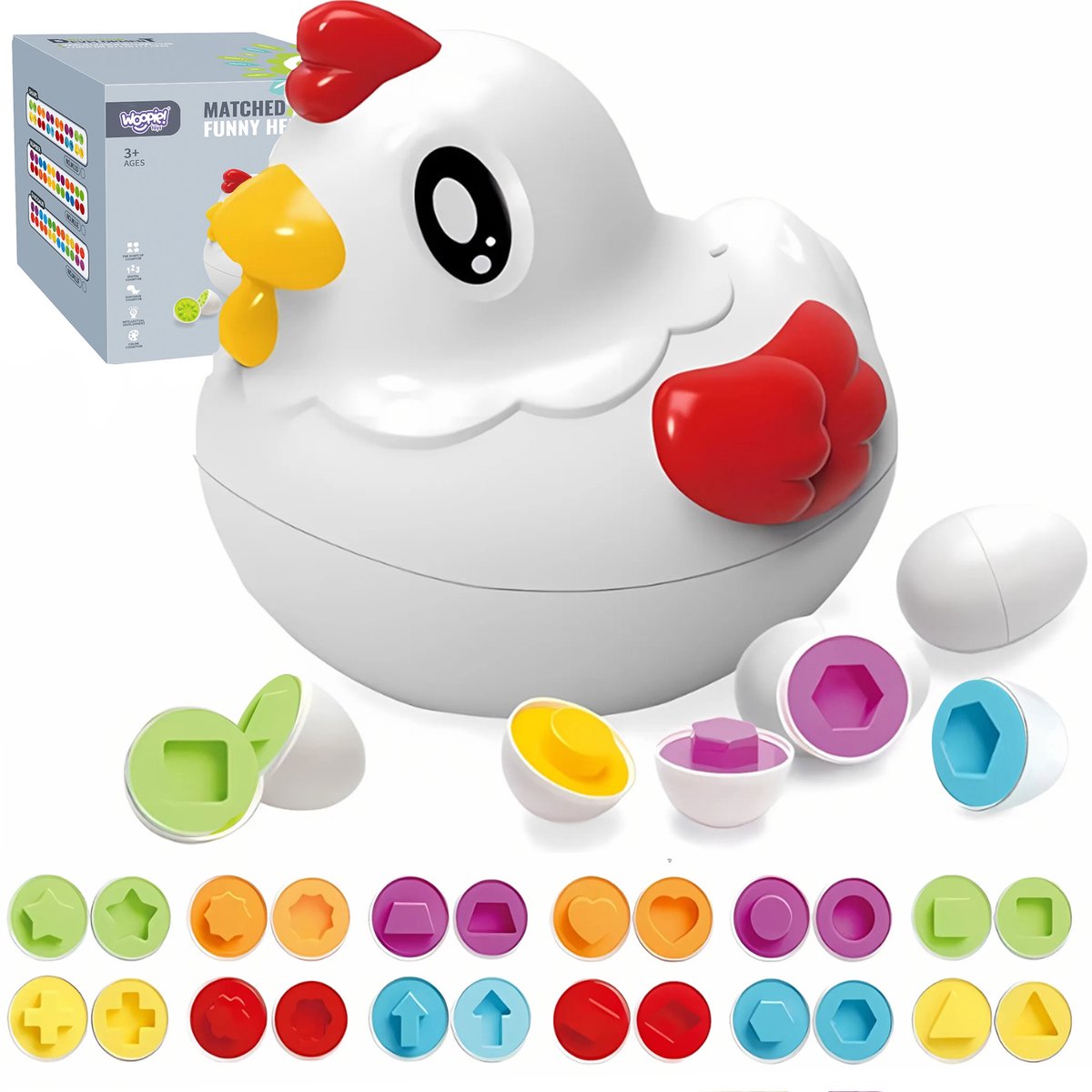 Woopie Montessori Educatieve Vormensorteerder