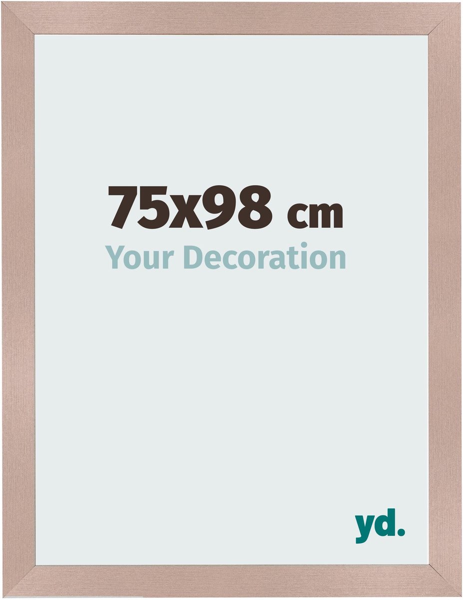Your Decoration - Fotolijst 75x98 cm - MDF - Oudroze - Bologna