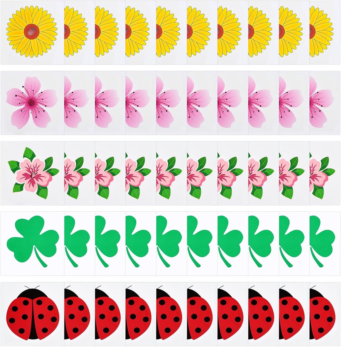 SnelShoppen - 50 Stuks Indoor Vlieg Stickers, Plakvliegen Vallen, Venster Vliegen Vallen, Transparante Vliegplakkers voor Thuis, Veilig en Effectief