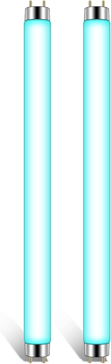 SnelShoppen - UV Fluorescent Tubes, Anti-Mosquito Bulb, Buiten UV Lamp, 10 Watt T8, 33x2.5cm, 2 Stuks, Voor Tuin, Camping, Feest, Effectieve Insectenb