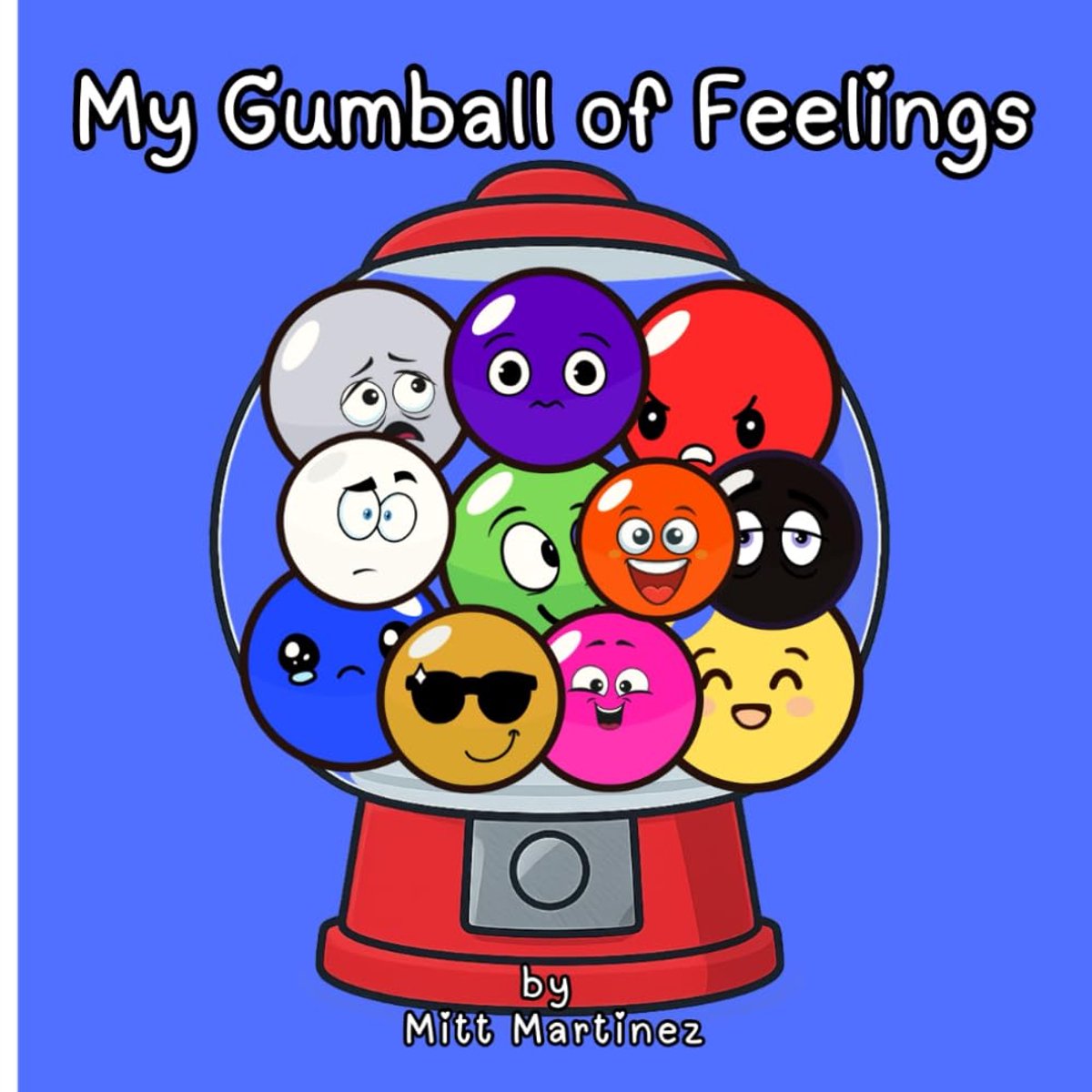 SnelShoppen - My Gumball of Feelings - Emotionele Gumballmachine voor Kinderen - Kleurig Speelgoed voor Thuis, Feest of Educatief Gebruik - Perfect vo