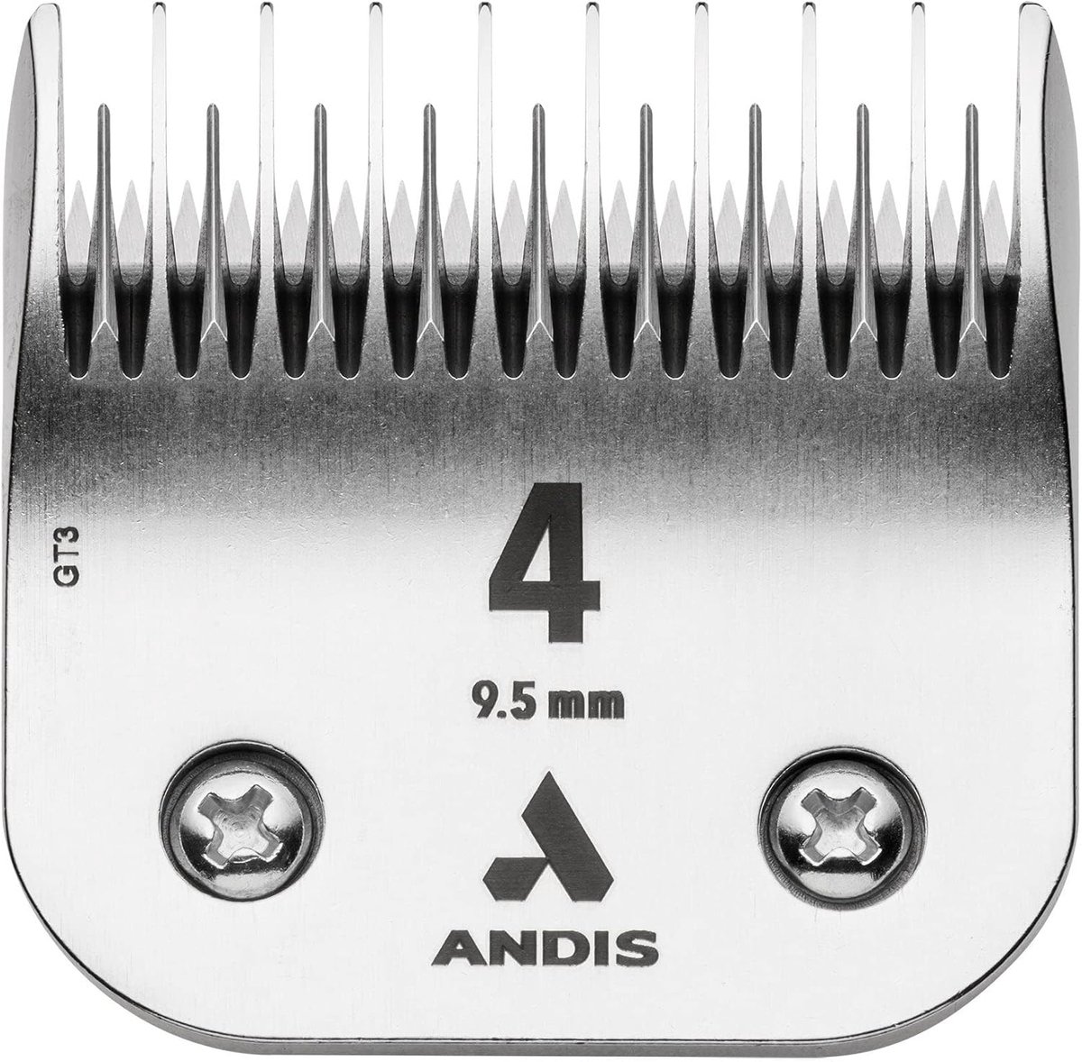 SnelShoppen - Professionele Hondenknipmachine Mes - Carbon Geïnfuseerd Staal UltraEdge - Size 4 Skip-Tooth - 8/8-Inch Snijlengte - Voor Terriers en Me