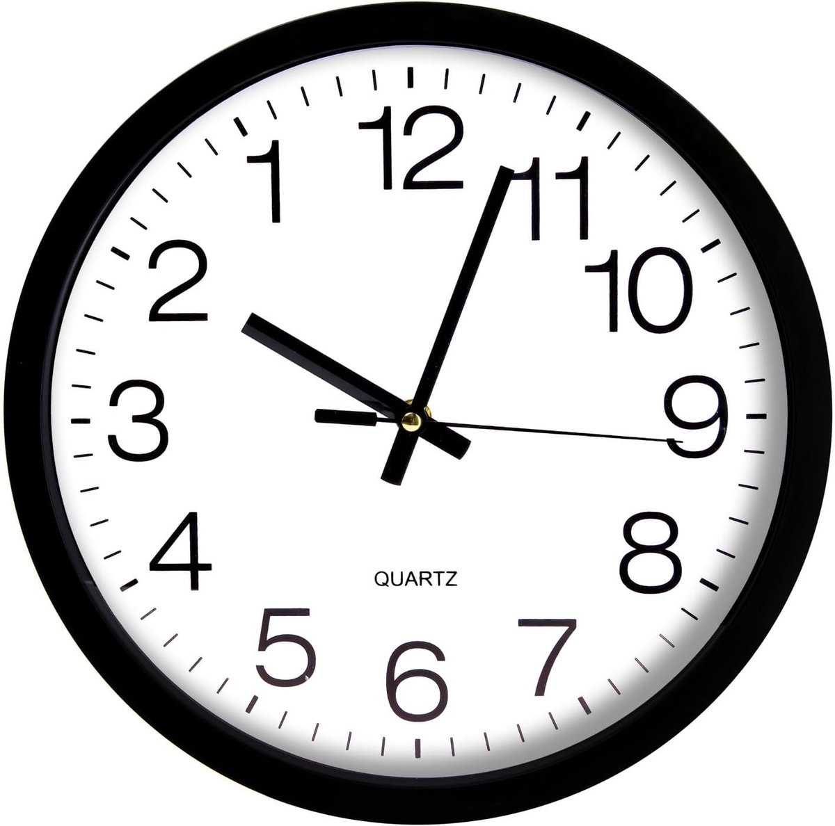 SnelShoppen - Reverse Running Wall Clock - Achteruitlopende Oost-Friese Klok met Quartz Beweging - Grappig Cadeau voor Feest, Keuken en Kinderen - Uni