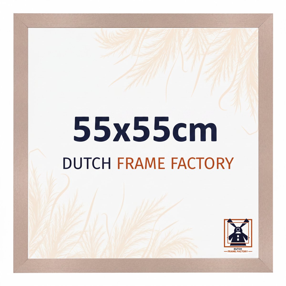 Fotolijst 55x55 cm - MDF - Oudroze - Benno
