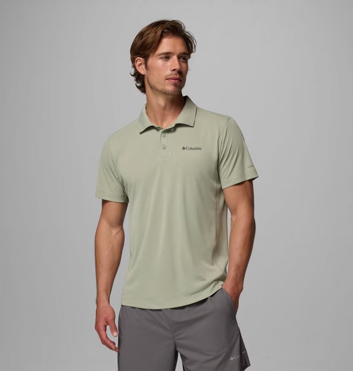 Columbia Zero Rules Light Polo XL Groen