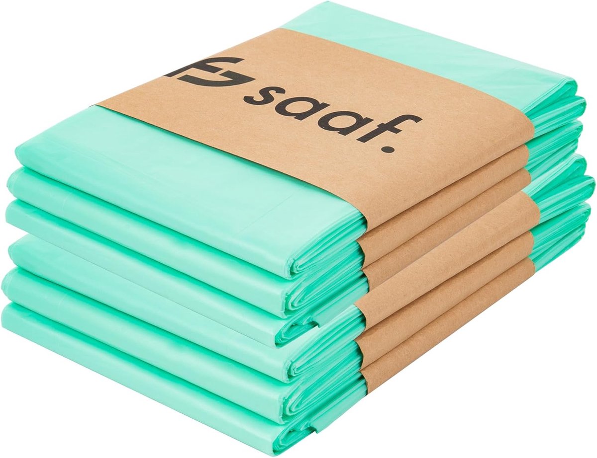 SnelShoppen - Luieremmer Navulling - Geparfumeerde Luierzakken voor Korbell 15/16 Liter - 6 Stuks - Praktische Luieremmer Navullingen voor Baby - Gesc