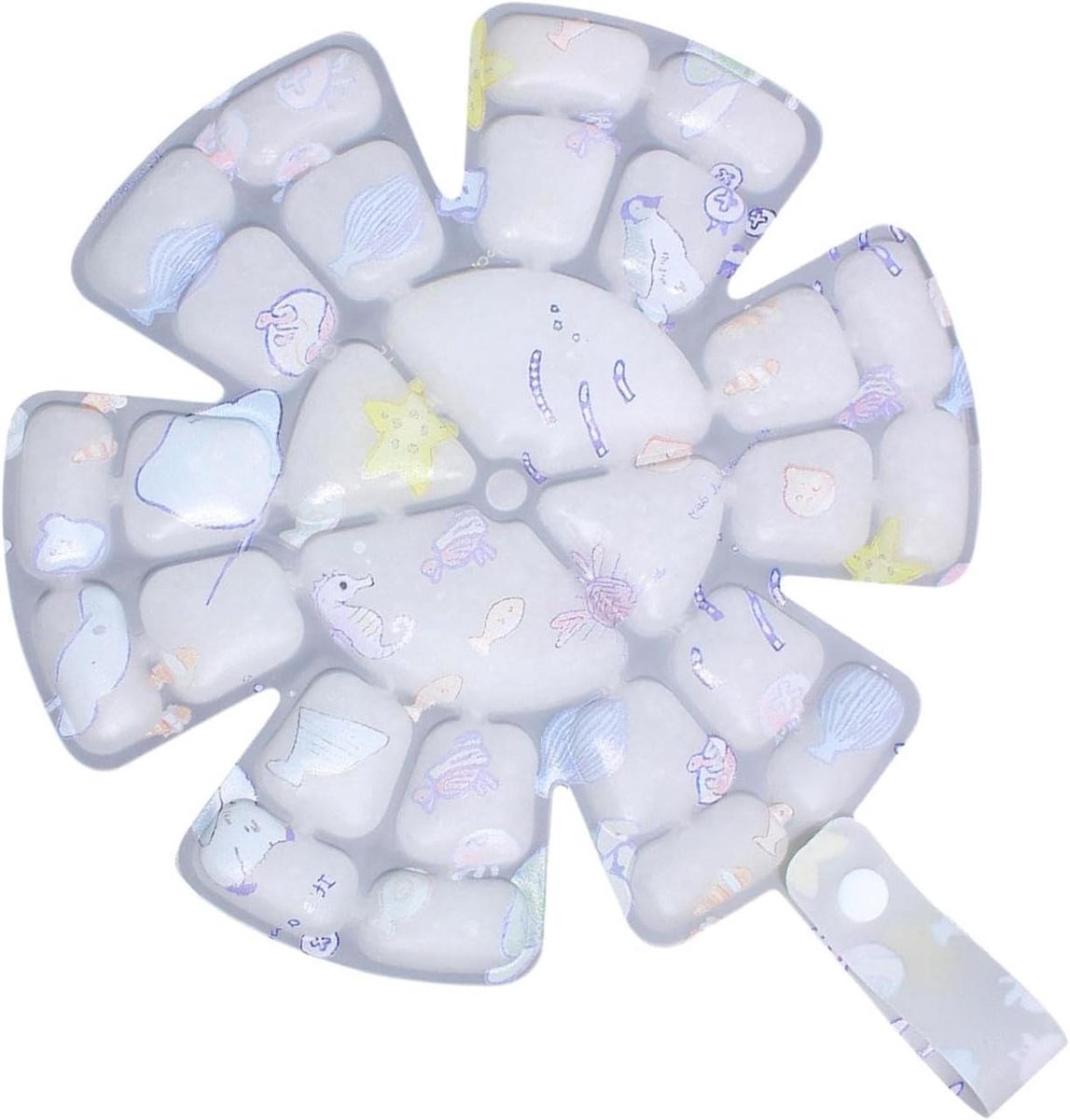 Hoed IJspak - Hoofdkoeler - Buitenactiviteiten - Natuurlijke koeling - 19x19cm - Blauw